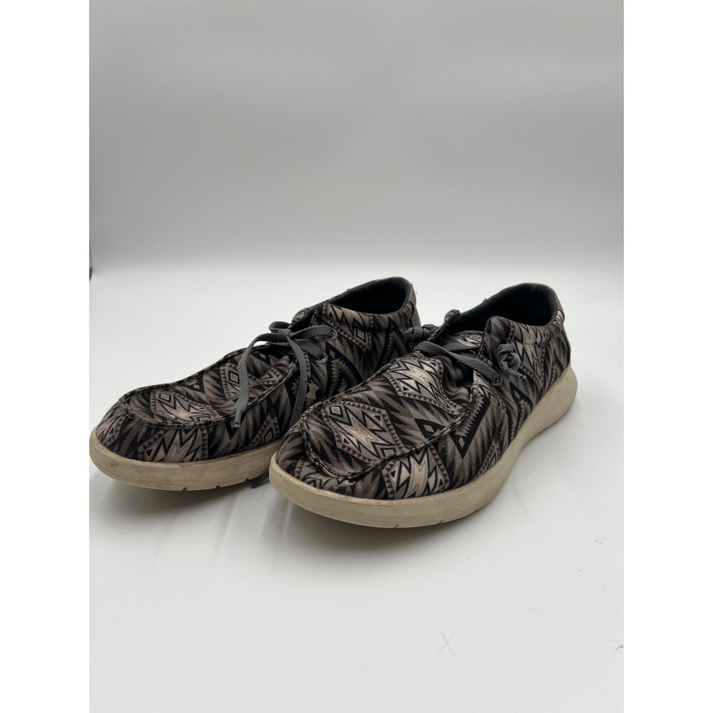Ariat Hilo Mens Size 13D Grey Southwest Geometric Textile Casual Shoes 10050946